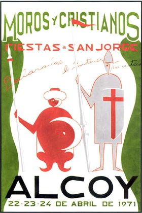 Fiestas de Moros y Cristianos en honor de San Jorge  